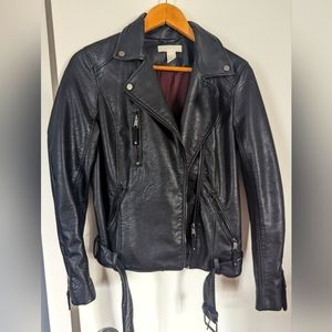 Faux Leather Jacket